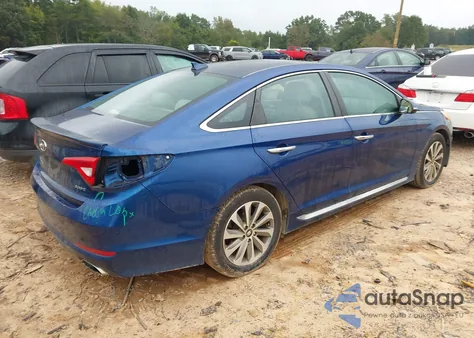 2016 Hyundai Sonata Sport z USA, uszkodzony, nr VIN 5NPE34AF0GH321332